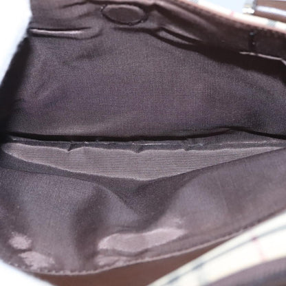 Burberry Nova Check Bowling Bag Canvas, BEIGE, CANVAS, Travel bag