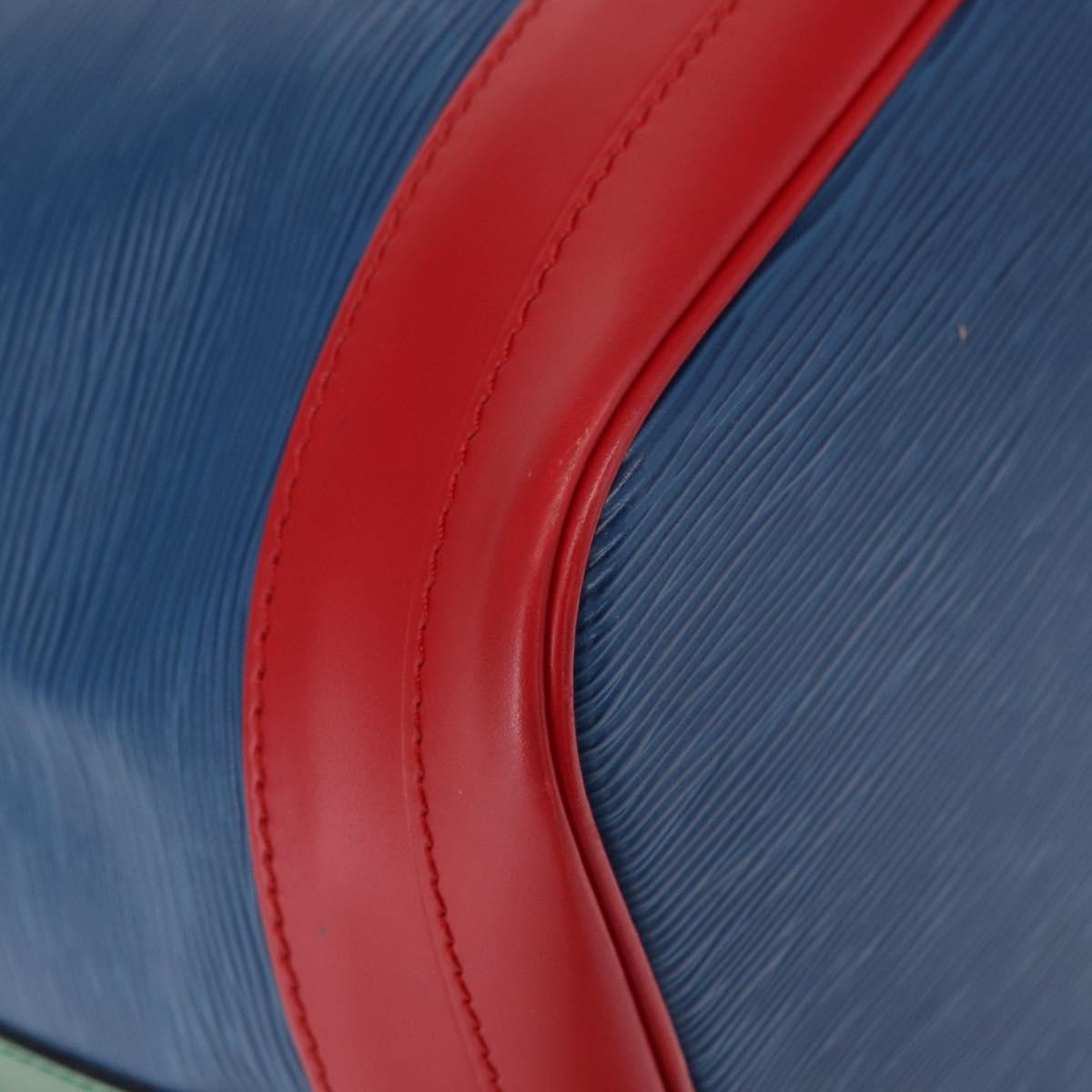 Louis Vuitton Tricolor Noe Handbag Epi Leather, BLUE, LEATHER, Shoulder bag