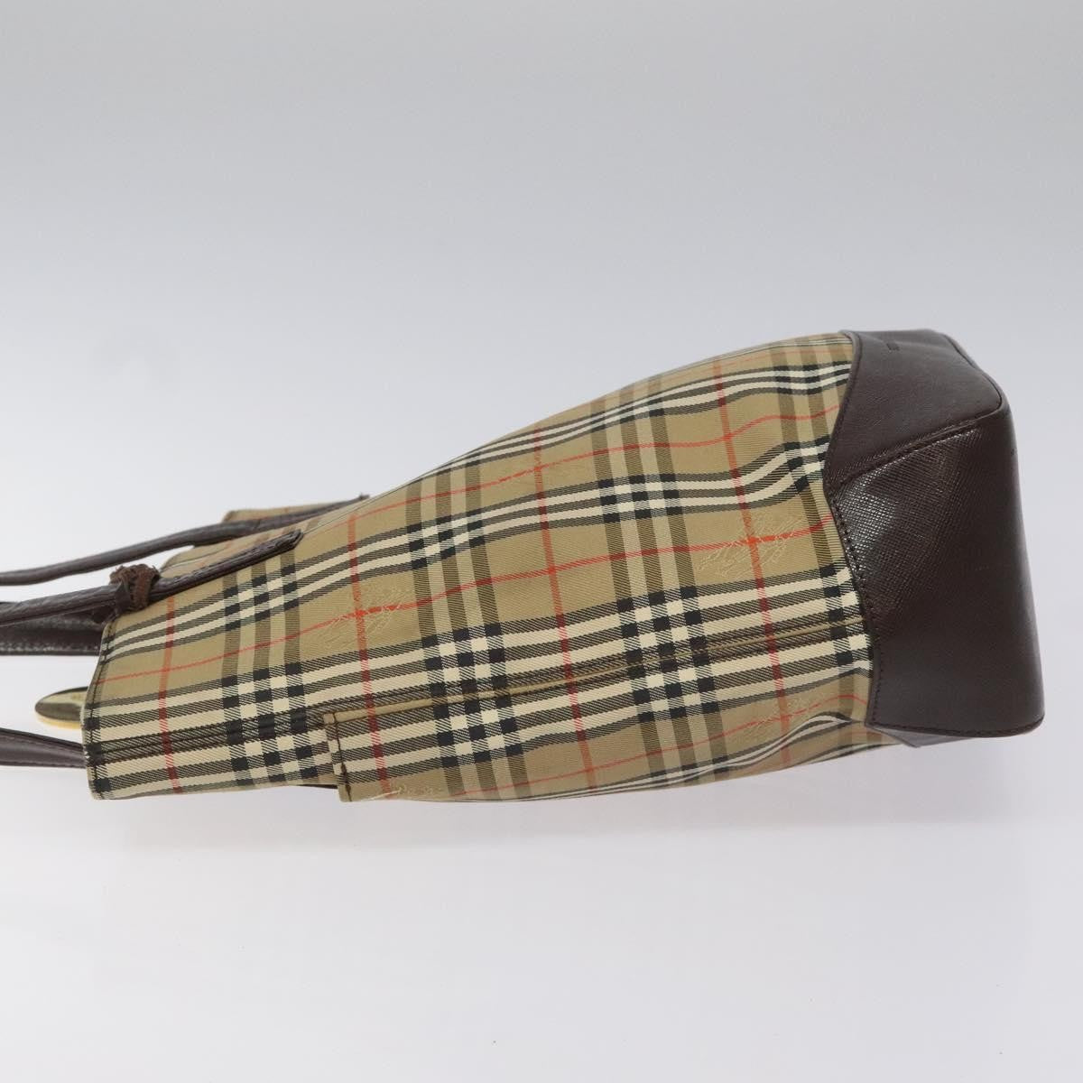 Burberry Nova Check Tote canvas check pattern, BEIGE, CANVAS, Tote bag