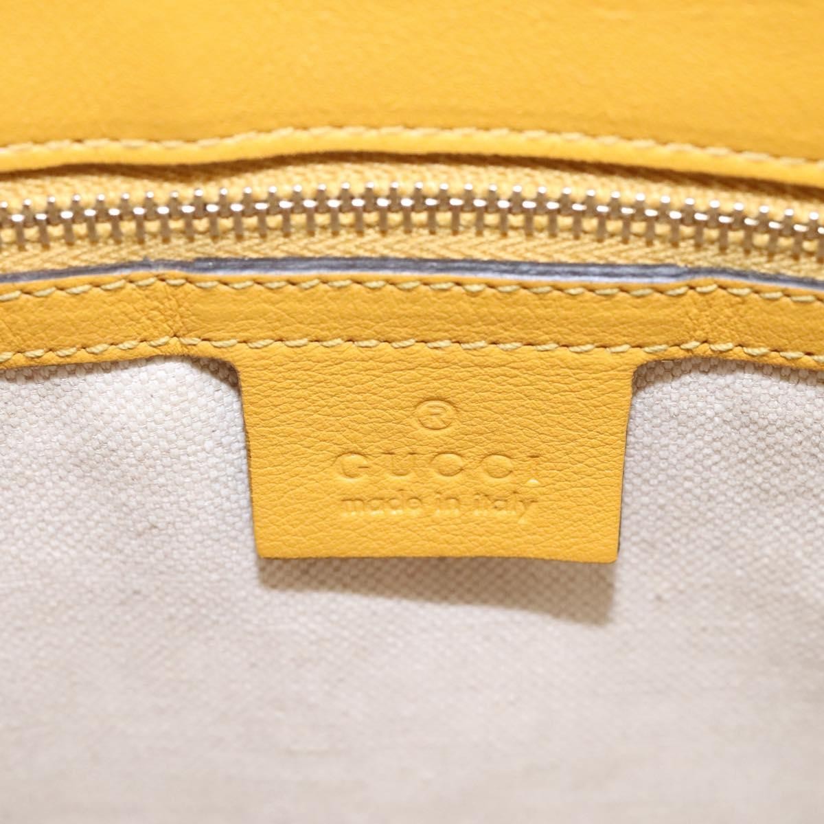 Gucci Nice Tote Microguccissima Patent, YELLOW, PATENT_LEATHER, Tote bag