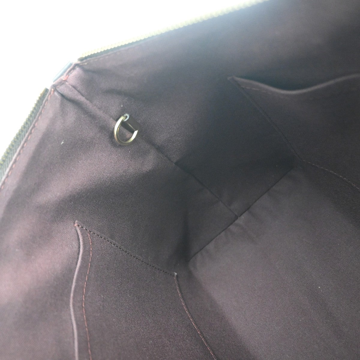 Louis Vuitton Iena Tote Damier, BROWN, CANVAS, Tote bag