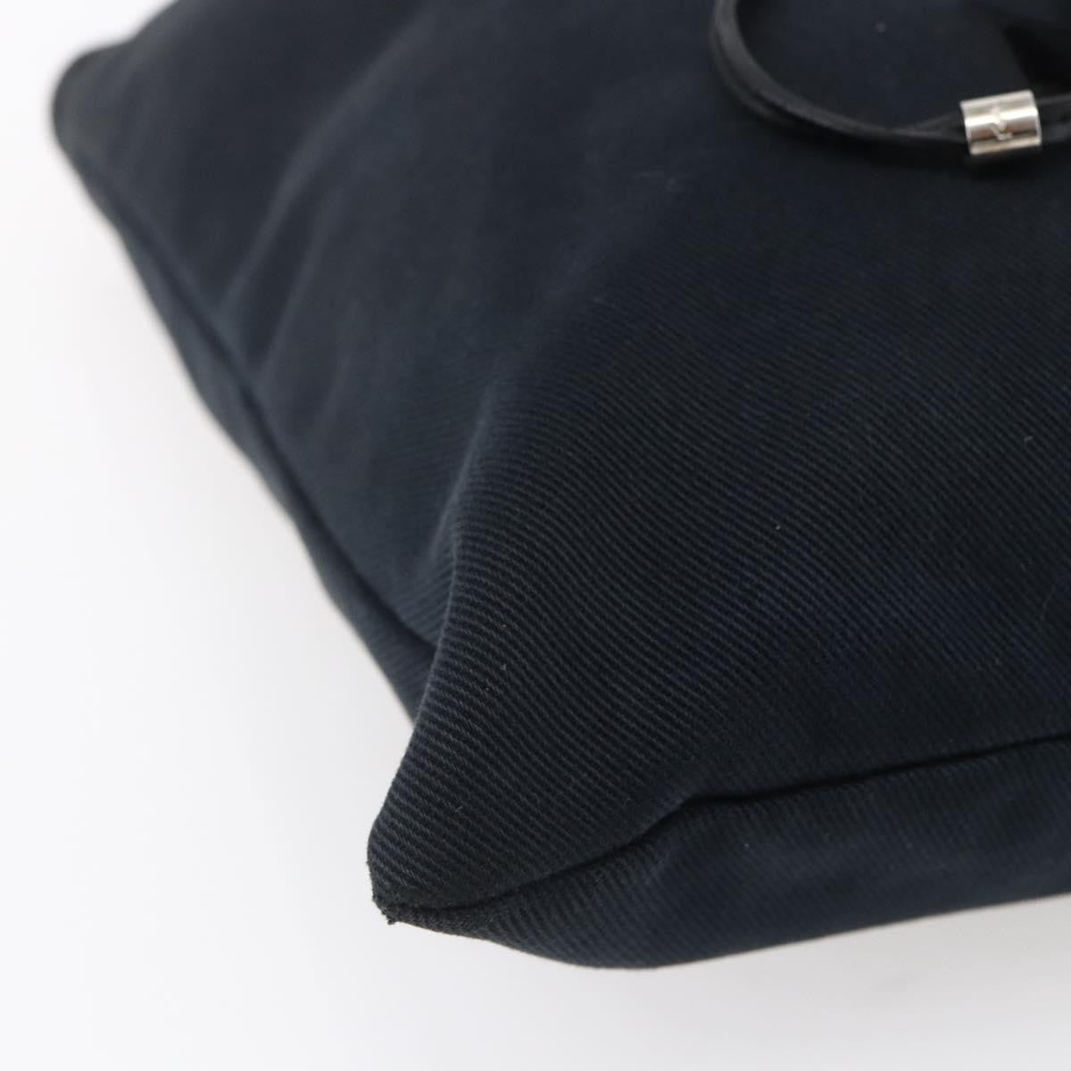 Saint Laurent Kahala Drawstring Tote Canvas, BLACK, CANVAS, Tote bag