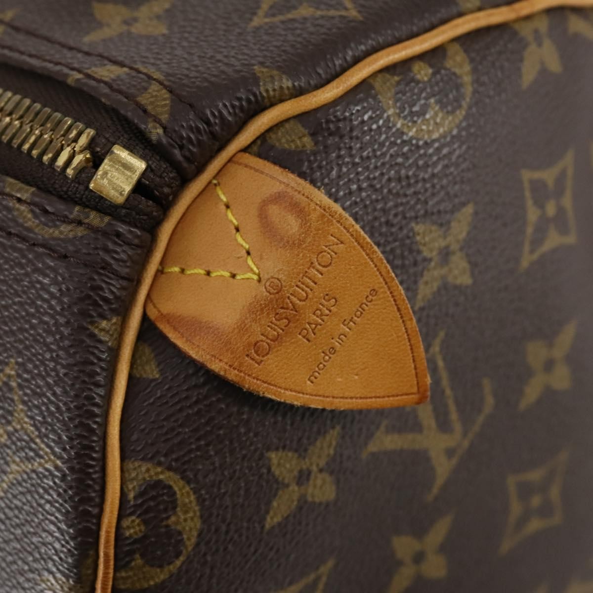 Louis Vuitton Keepall Bag Monogram Canvas, BROWN, CANVAS, Travel bag