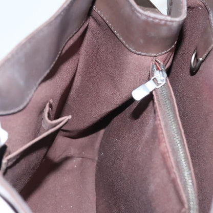 Louis Vuitton Mandara Handbag Epi Leather, BROWN, LEATHER, Shoulder bag