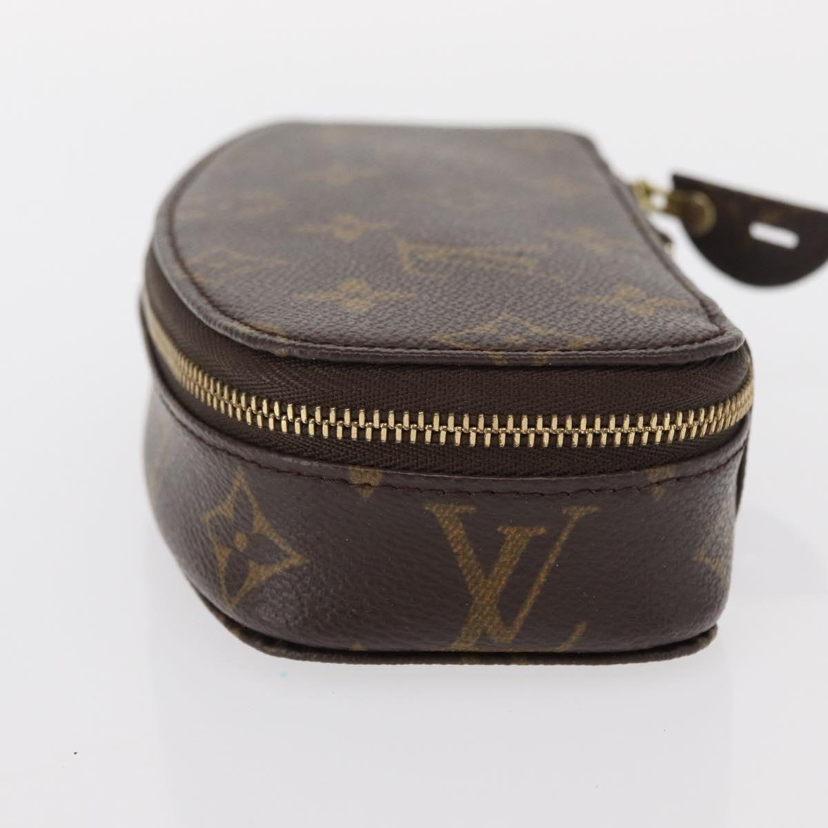 Louis Vuitton Monte-Carlo Jewelry Box Canvas, BROWN, CANVAS, Clutche & pouche