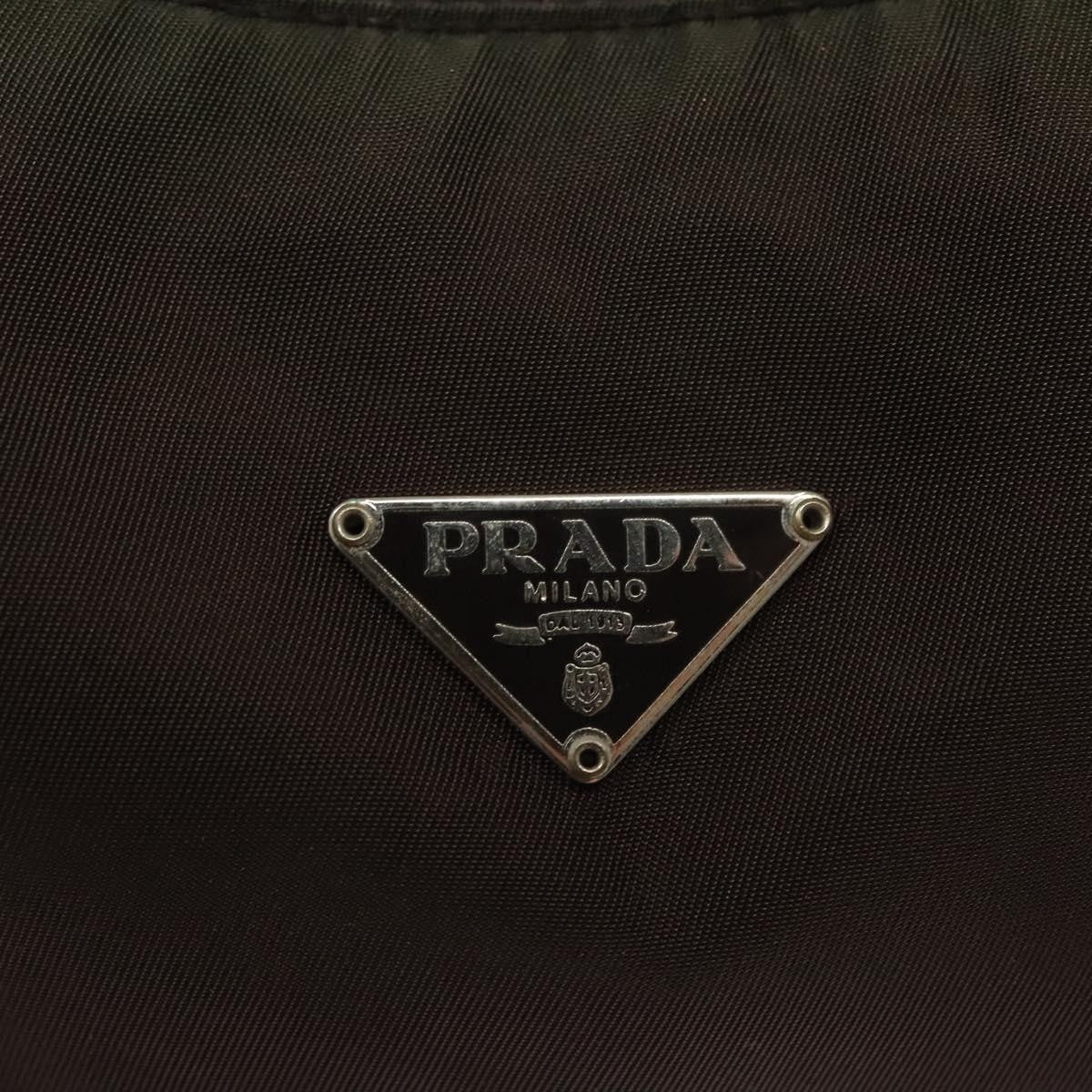 Prada Re-Edition 2000 Hobo Tessuto, BROWN, NYLON, Handbag