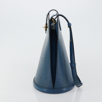 Louis Vuitton Cluny Shoulder Bag Epi Leather, Blue, Leather, Shoulder Bag