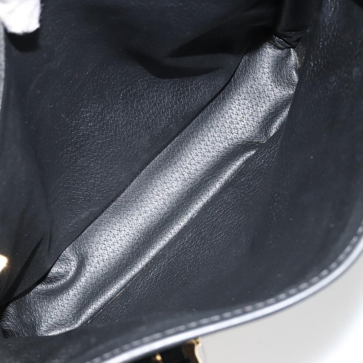 Celine Vintage Macadam Tote bag Canvas, Black, Canvas, Tote Bag