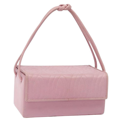 Fendi Classic Box Bag Leather, PINK, LEATHER, Handbag