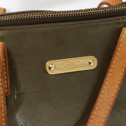 Louis Vuitton Bellevue Handbag Monogram Vernis, BROWN, PATENT_LEATHER, Tote bag