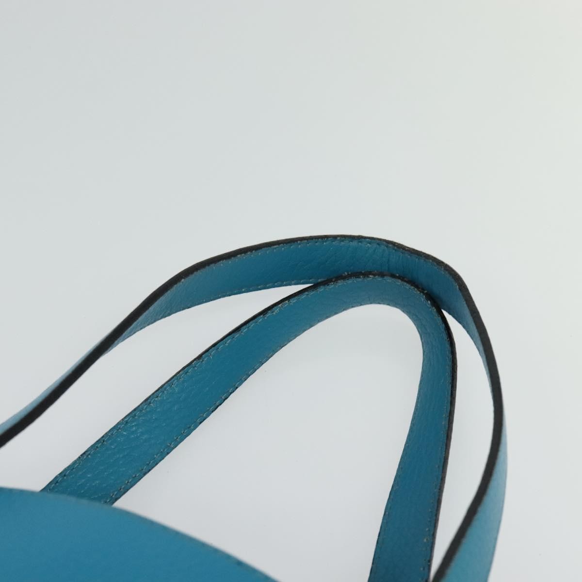 Burberry Vintage tote bag Leather, BLUE, LEATHER, Tote bag