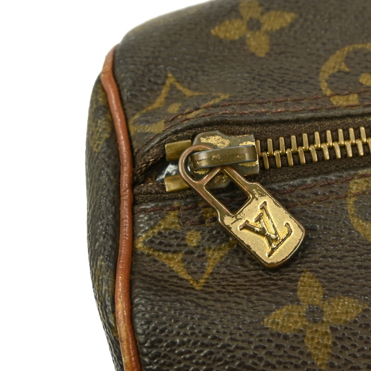 Louis Vuitton Papillon Handbag Monogram Canvas, BROWN, CANVAS, Handbag