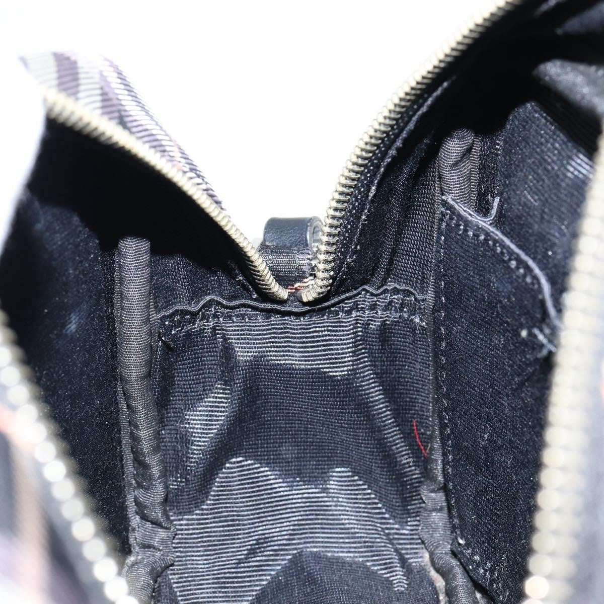 Burberry Nova Check Blue Label Nylon, BLACK, NYLON, Travel bag