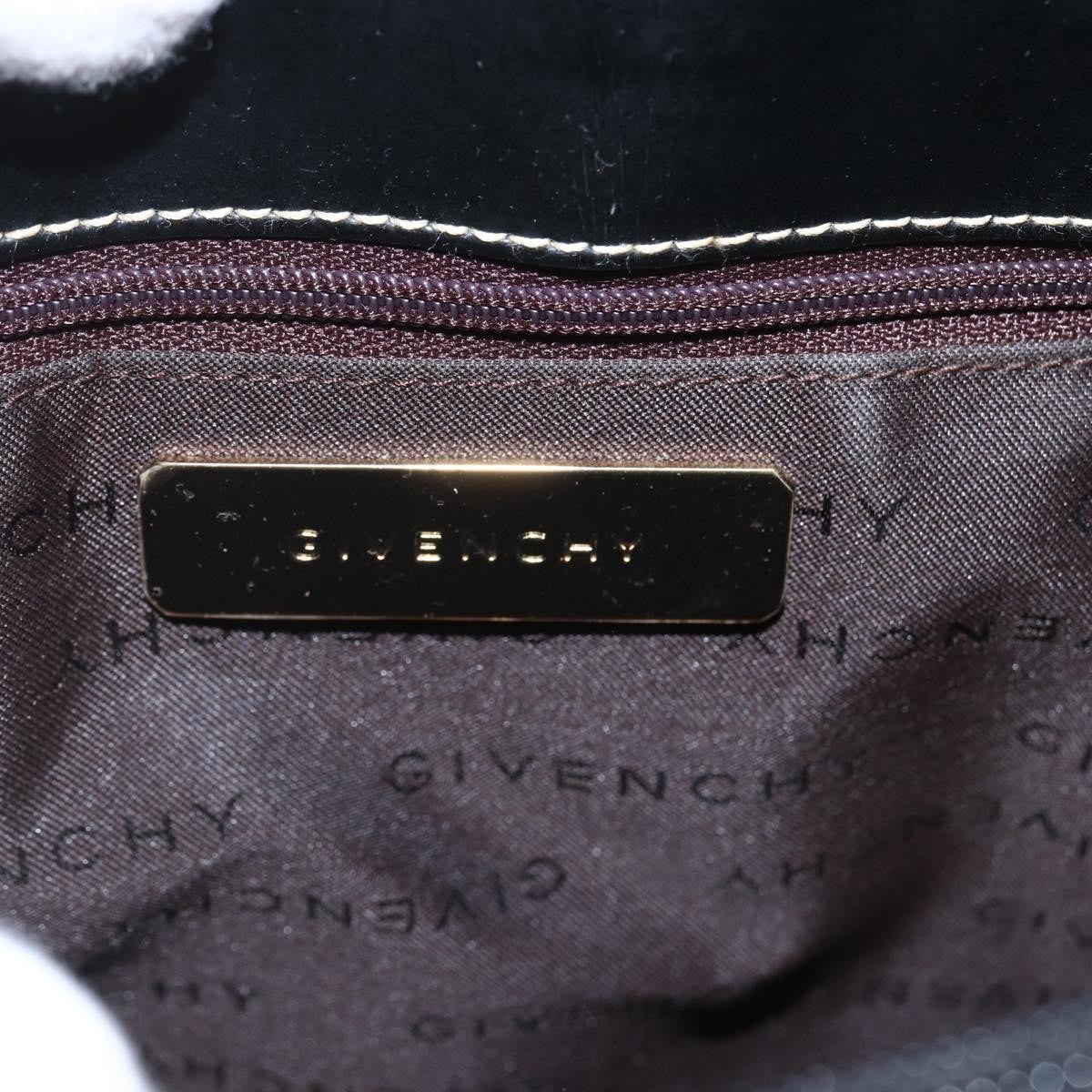Givenchy Vintage Handbag Canvas, BLACK, CANVAS, Handbag