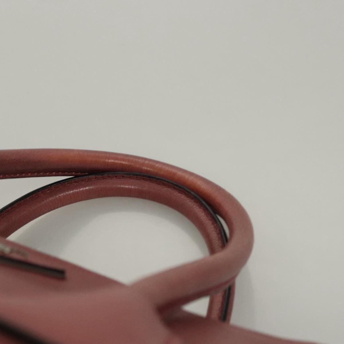 Prada Twin Pocket Convertible Tote Cervo Leather, PINK, LEATHER, Handbag