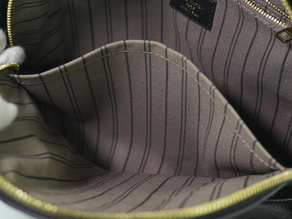 Louis Vuitton Sorbonne Backpack Monogram Empreinte Leather, BLACK, LEATHER, Backpack