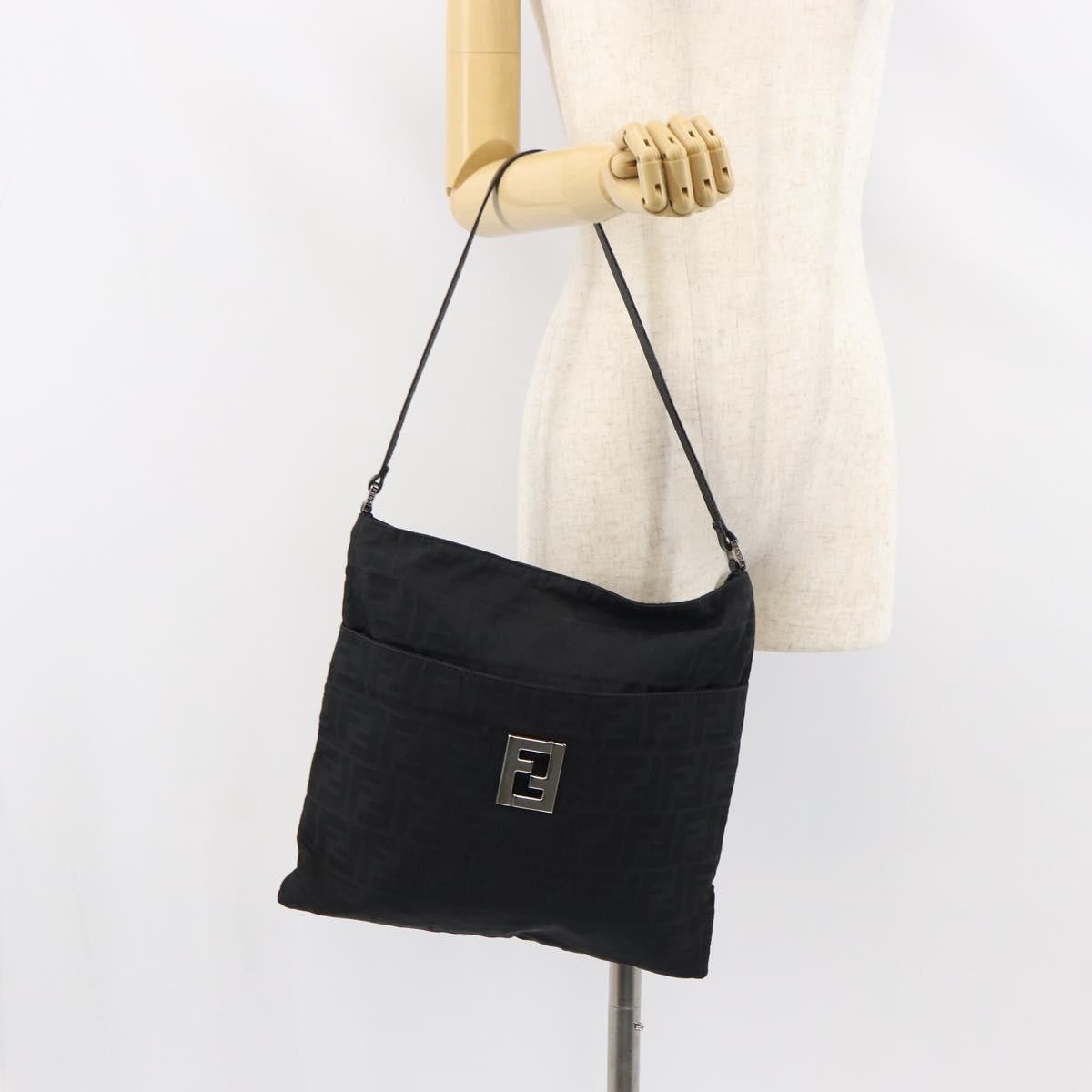 Fendi Zucca Tote bag Canvas, SILVER, CANVAS, Tote bag