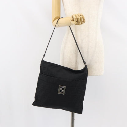 Fendi Zucca Tote bag Canvas, SILVER, CANVAS, Tote bag