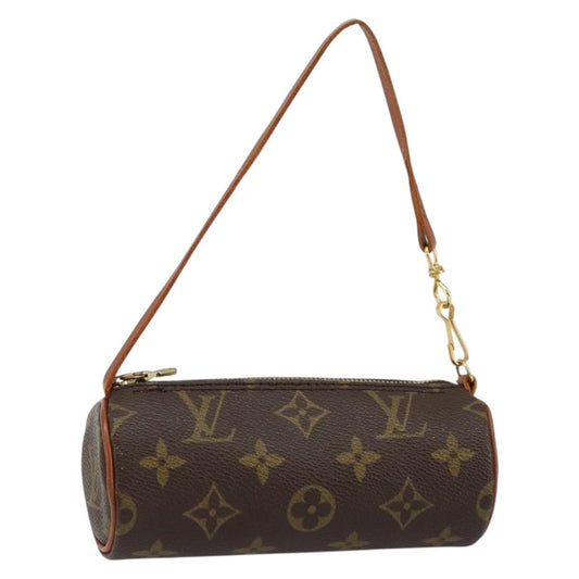 Louis Vuitton Papillon Pochette Monogram Canvas, BROWN, CANVAS, Handbag