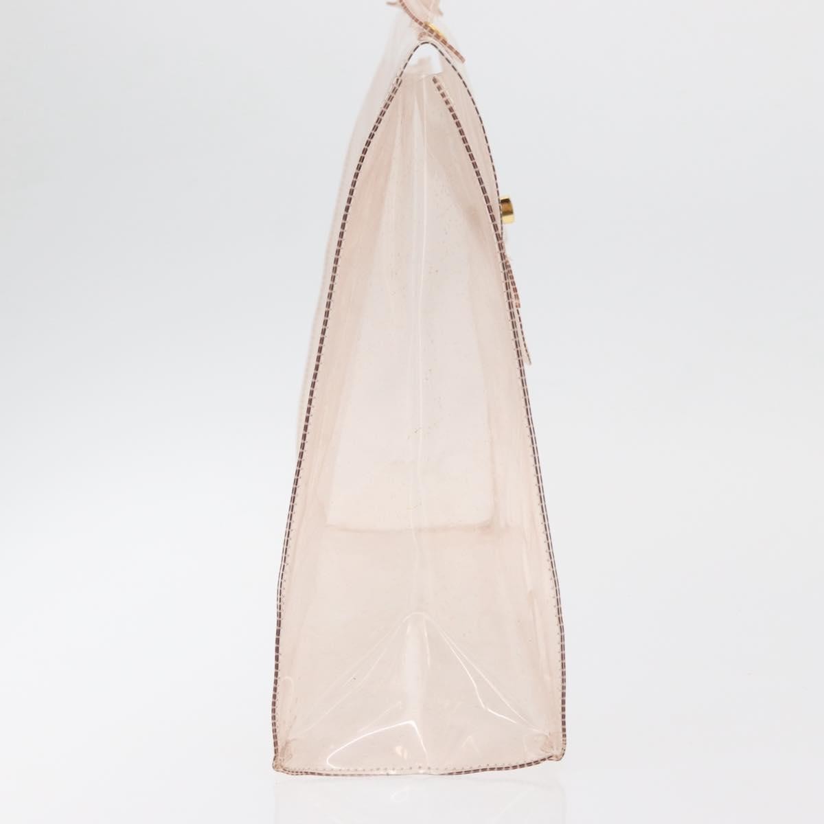 Hermes Kelly Souvenir Bag Vinyl, Clear, Plastic, Handbag