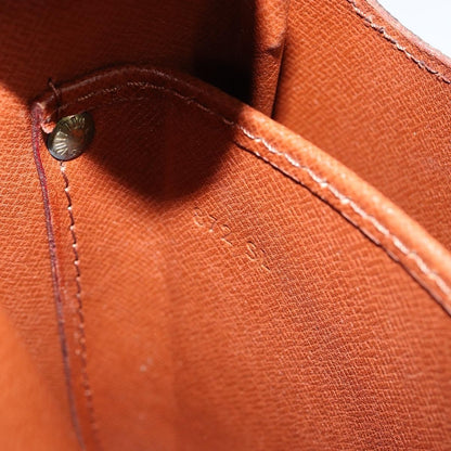 Louis Vuitton Cartouchiere Handbag Monogram Canvas, BROWN, CANVAS, Shoulder bag