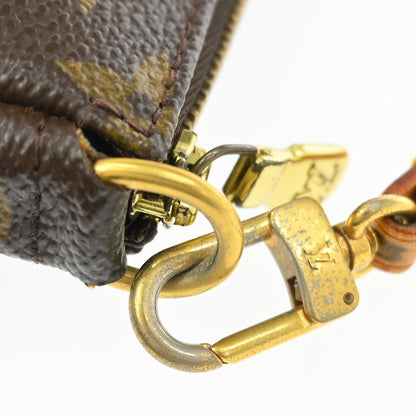 Louis Vuitton Pochette Accessoires NM Monogram Canvas, Brown, Canvas, Clutch