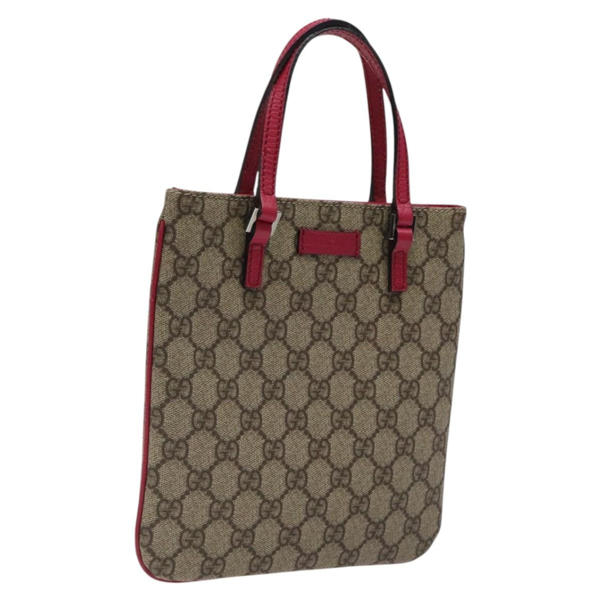 Gucci Joy Plus Flat Tote GG Coated Canvas, BEIGE, CANVAS, Tote bag