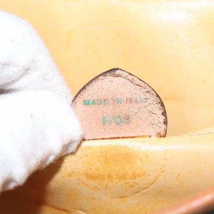 Celine Vintage Macadam Shoulder Bag Canvas and Leather, BROWN, CANVAS, Shoulder bag