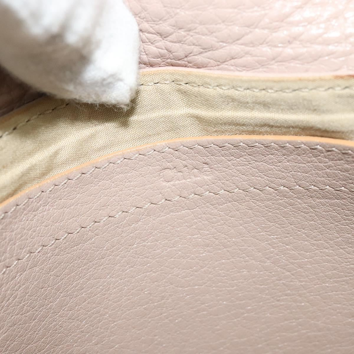 Chloe Lily Handbag Leather, PINK, LEATHER, Handbag