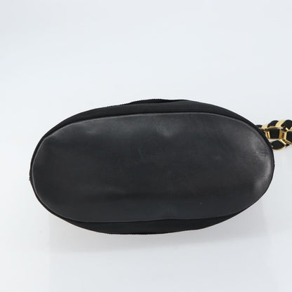 Salvatore Ferragamo Vala Shoulder Bag Canvas, BLACK, CANVAS, Shoulder bag