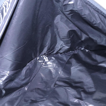 Bottega Veneta Garment Cover Canvas with Intrecciato Detail, BLACK, LEATHER, Travel bag