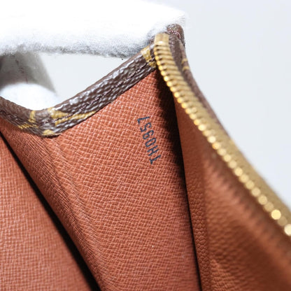 Louis Vuitton Poche Documents Monogram Canvas, BROWN, CANVAS, Briefcase