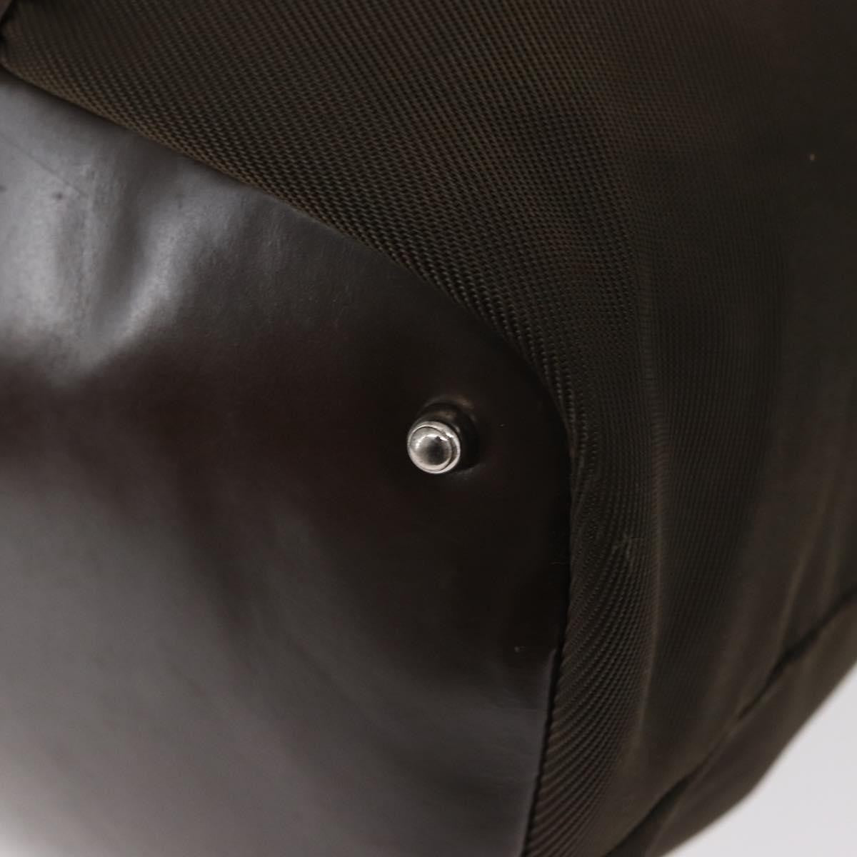 Gucci Bamboo tote bag Nylon, KHAKI, NYLON, Tote bag