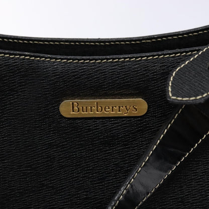 Burberry Shoulder Bag Leather, BLACK, LEATHER, Shoulder bag
