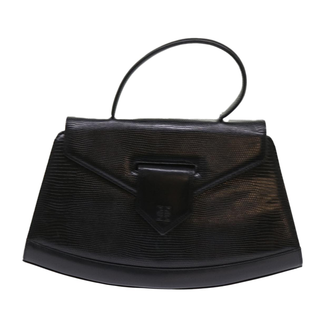 Givenchy Vintage Handbag Leather, BLACK, LEATHER, Handbag