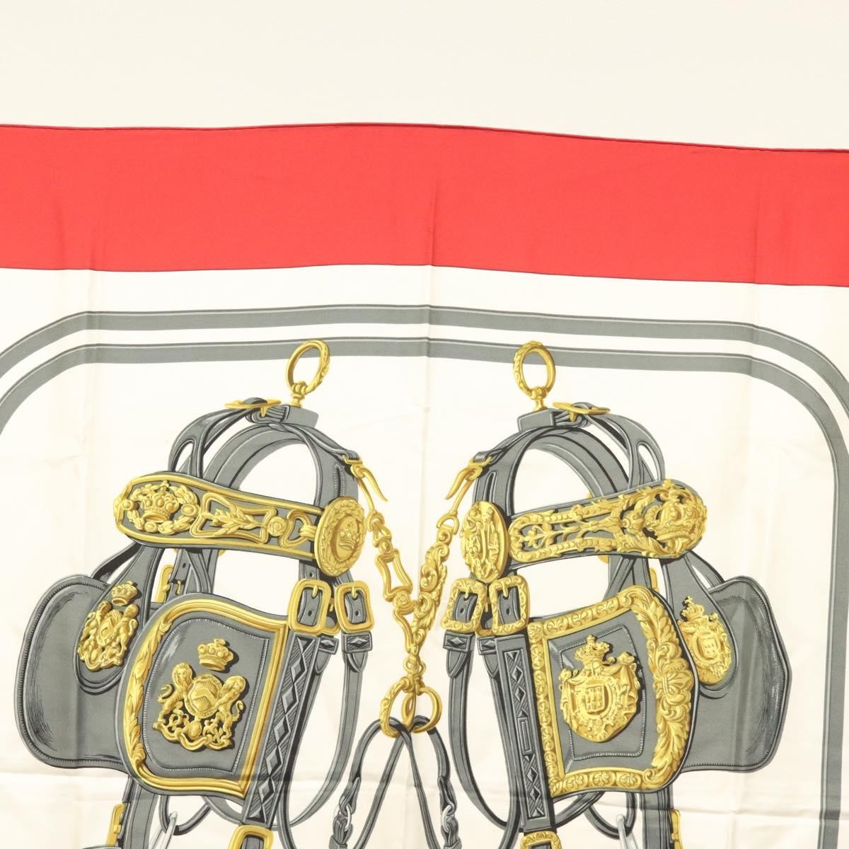 Hermes Carré 90 Silk multicolor, RED, SILK, Scarve & shawl