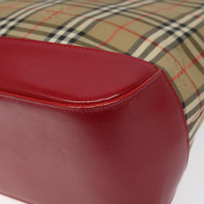 Burberry Nova Check Handbag Nova Check Canvas, BEIGE, CANVAS, Handbag