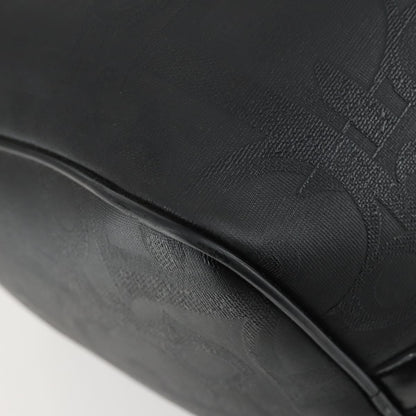 Christian Dior Vintage Trotter Boston Bag PVC, BLACK, PVC, Travel bag