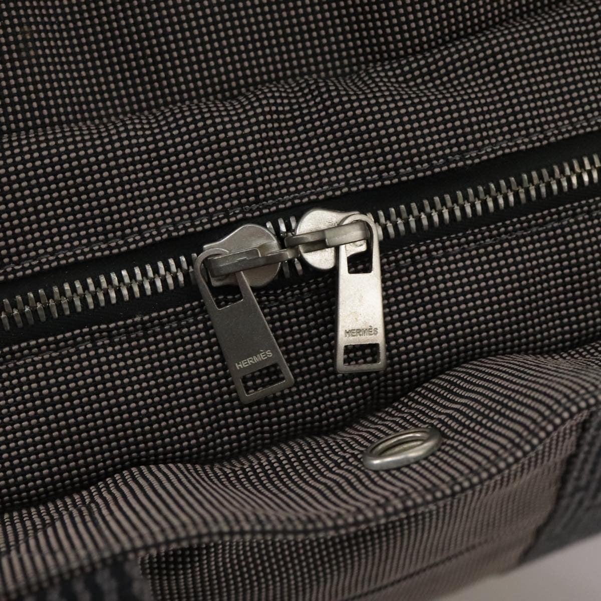 Hermes Fourre-tout Herline Fourre-tout Herline, GRAY, CANVAS, Tote bag