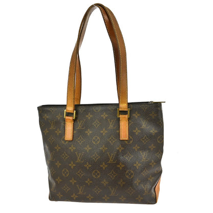 Louis Vuitton Cabas Piano Monogram Canvas, BROWN, CANVAS, Tote bag