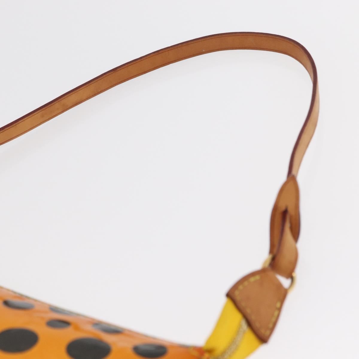 Louis Vuitton Pochette Accessoires NM Kusama Infinity Dots Monogram Vernis, YELLOW, PATENT_LEATHER, Clutche & pouche