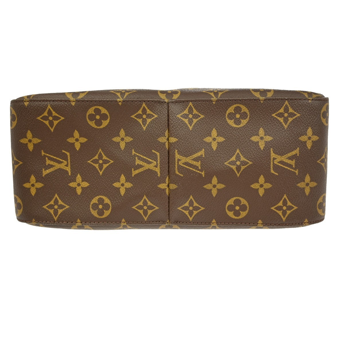 Louis Vuitton Looping Handbag Monogram Canvas, BROWN, CANVAS, Handbag