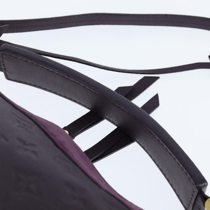 Louis Vuitton Audacieuse Handbag Monogram Empreinte Leather, PURPLE, LEATHER, Shoulder bag