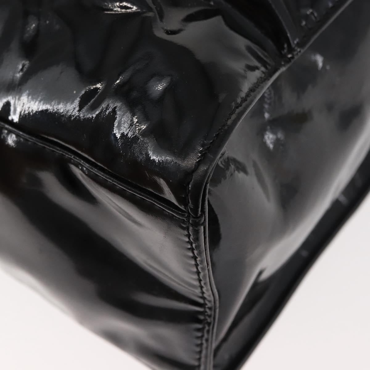 Chanel Vintage Timeless Zip Tote Patent Leather, BLACK, PATENT_LEATHER, Tote bag