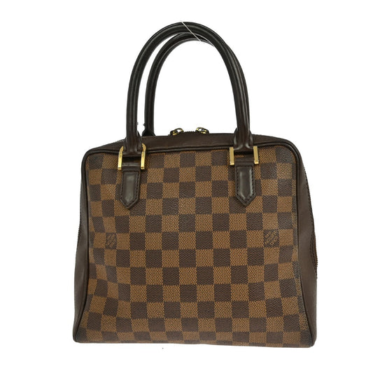 Louis Vuitton Brera Handbag Damier, BROWN, CANVAS, Handbag