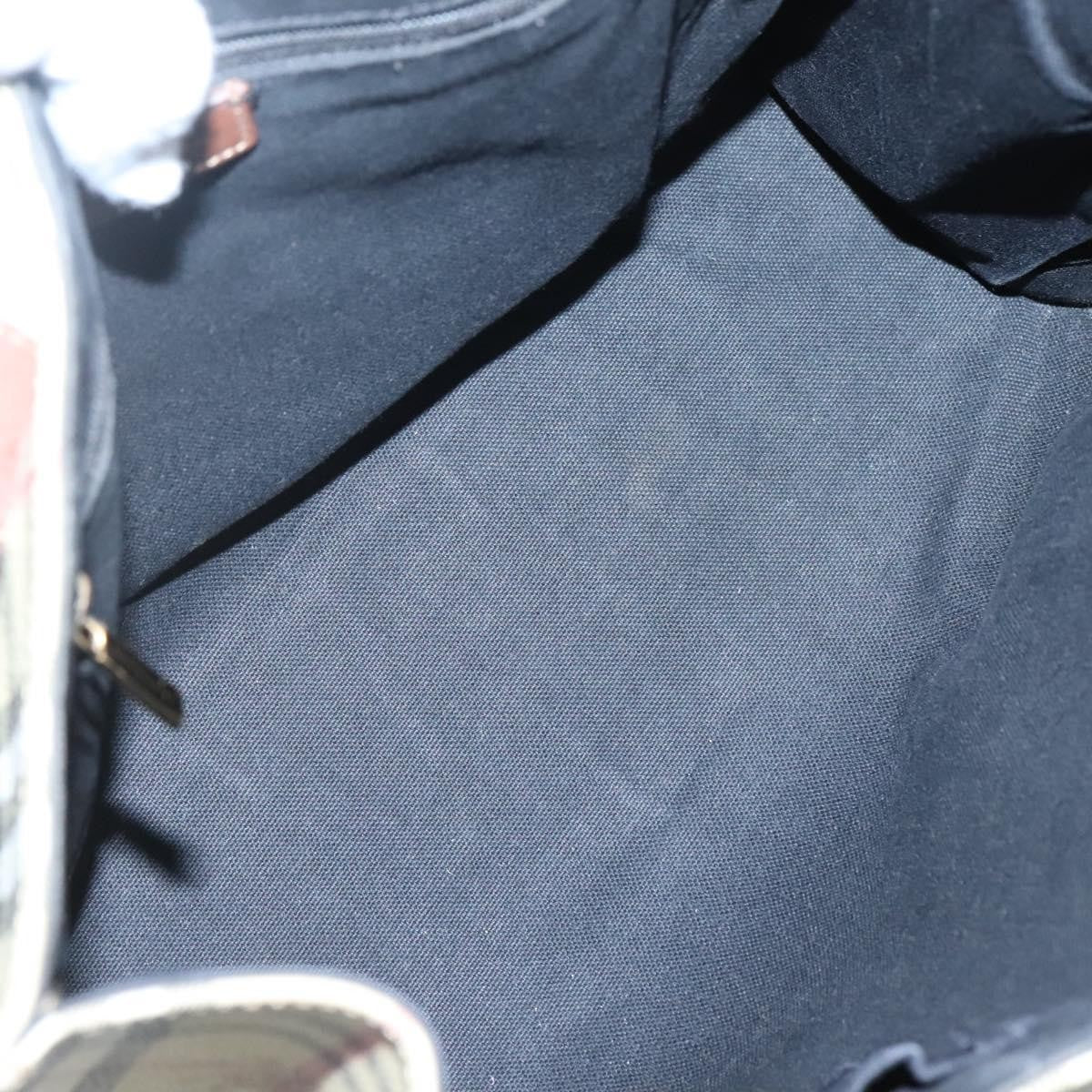 Burberry Top Handle Tote Haymarket Coated Canvas, BEIGE, PVC, Tote bag