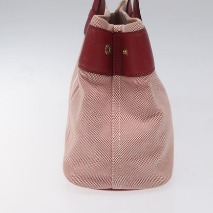 Loewe Anagram handbag Canvas, PINK, CANVAS, Handbag