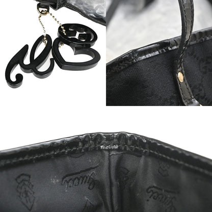 Gucci Jolie Tote GG Canvas, BLACK, CANVAS, Tote bag