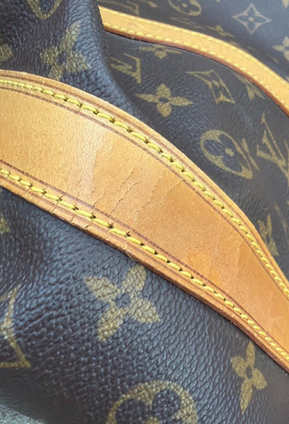 Louis Vuitton Randonnee Backpack Monogram Canvas, BROWN, CANVAS, Shoulder bag