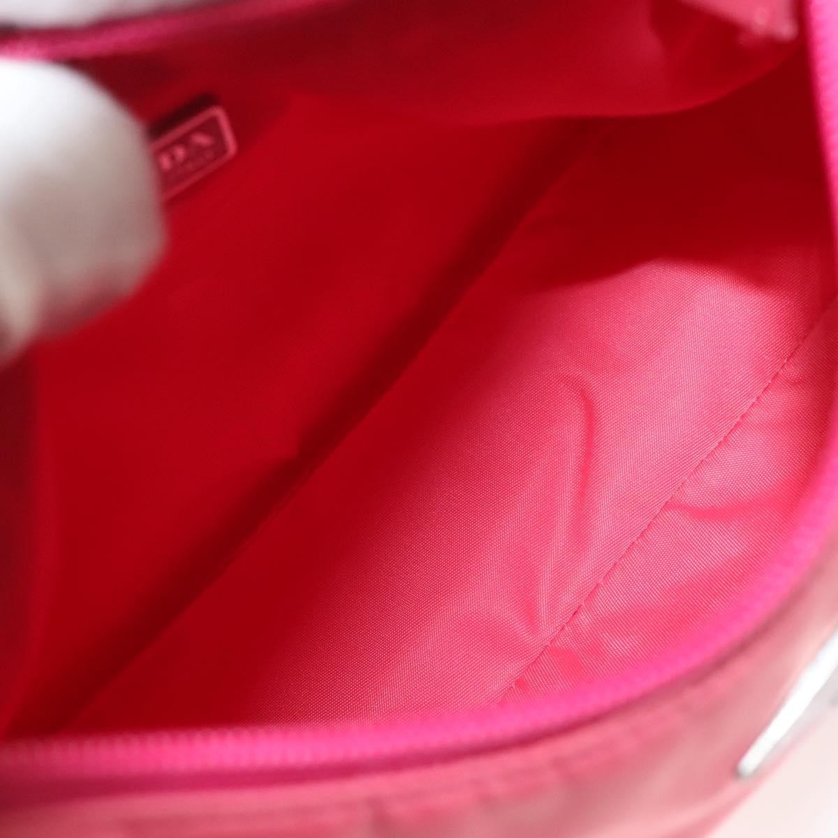 Prada Hobo Tessuto, PINK, NYLON, Clutche & pouche